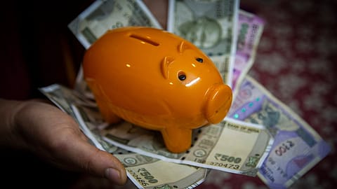 The share of financial savings directed towards investments, primarily mutual funds and equities, declined to 13% from 18% in FY25.